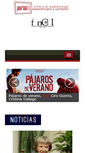 Mobile Screenshot of cinelatinoamericano.org